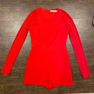 Red romper